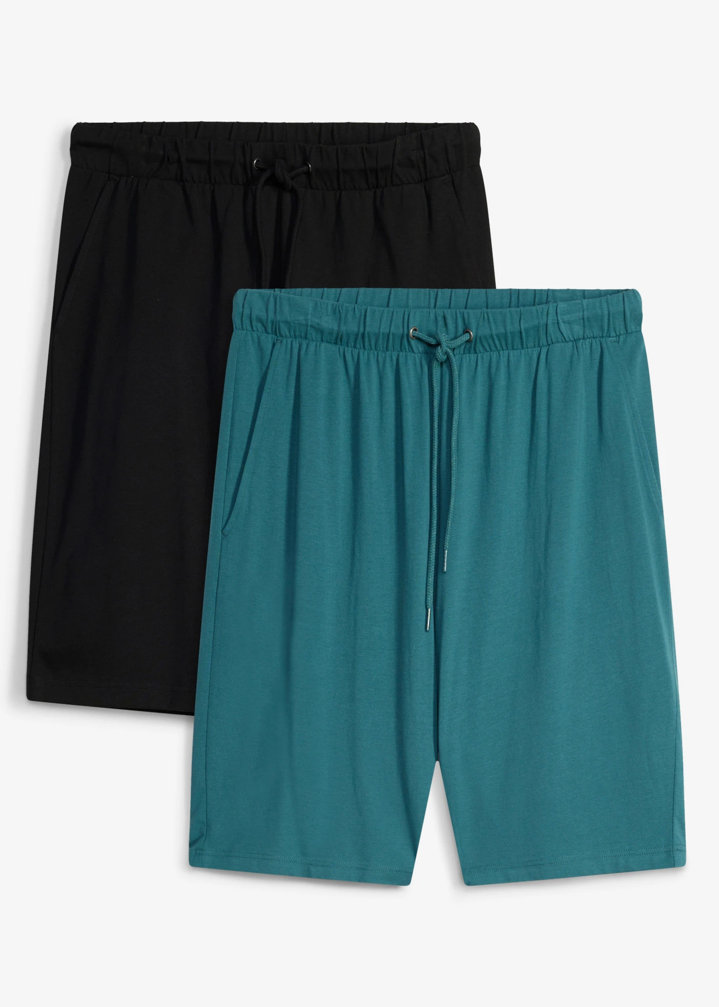 Lot de 2 shorts en jersey • vert poivre/noir • product-page.page-title-suffix