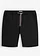 Bermuda 100% coton à taille élastiquée, regular, Couleur: noir
