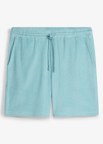 Frottee short met comfortband