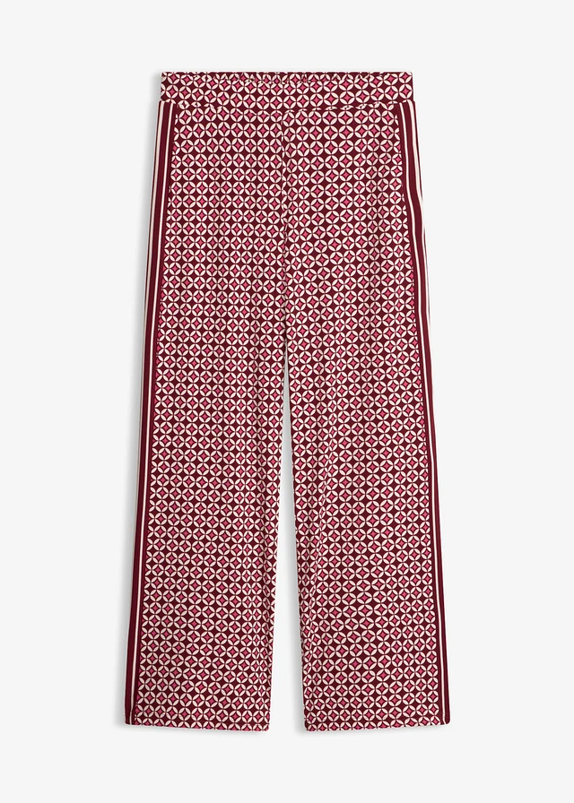 Pantaloni din jerse cu design minimalist