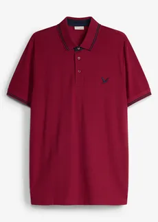 Polo en maille piquée 100% coton • rhododendron • Boutique bonprix