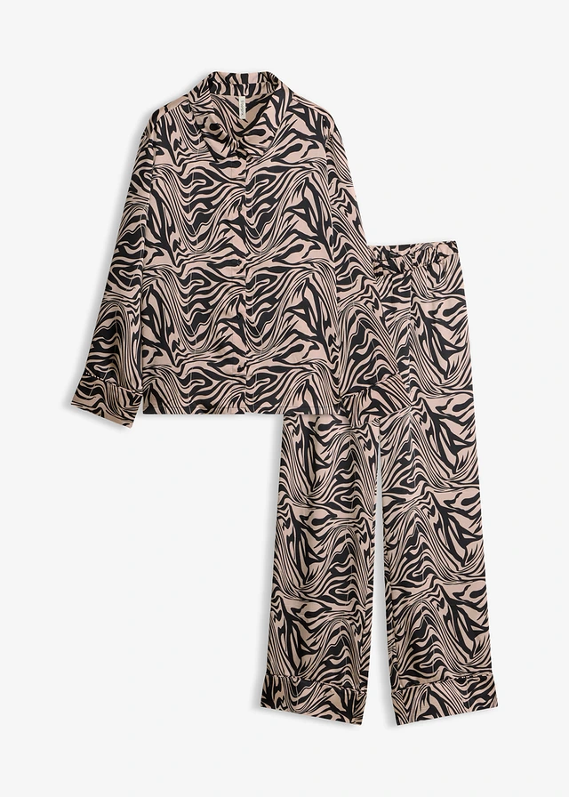Pyjama tissé en satin