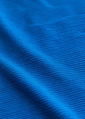 Jurk met spaghettibandjes van biologisch stretchkatoen • arctisch blauw • bonprix online shop