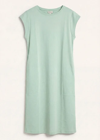 Robe en jersey coton épais, Couleur: menthe cristal
