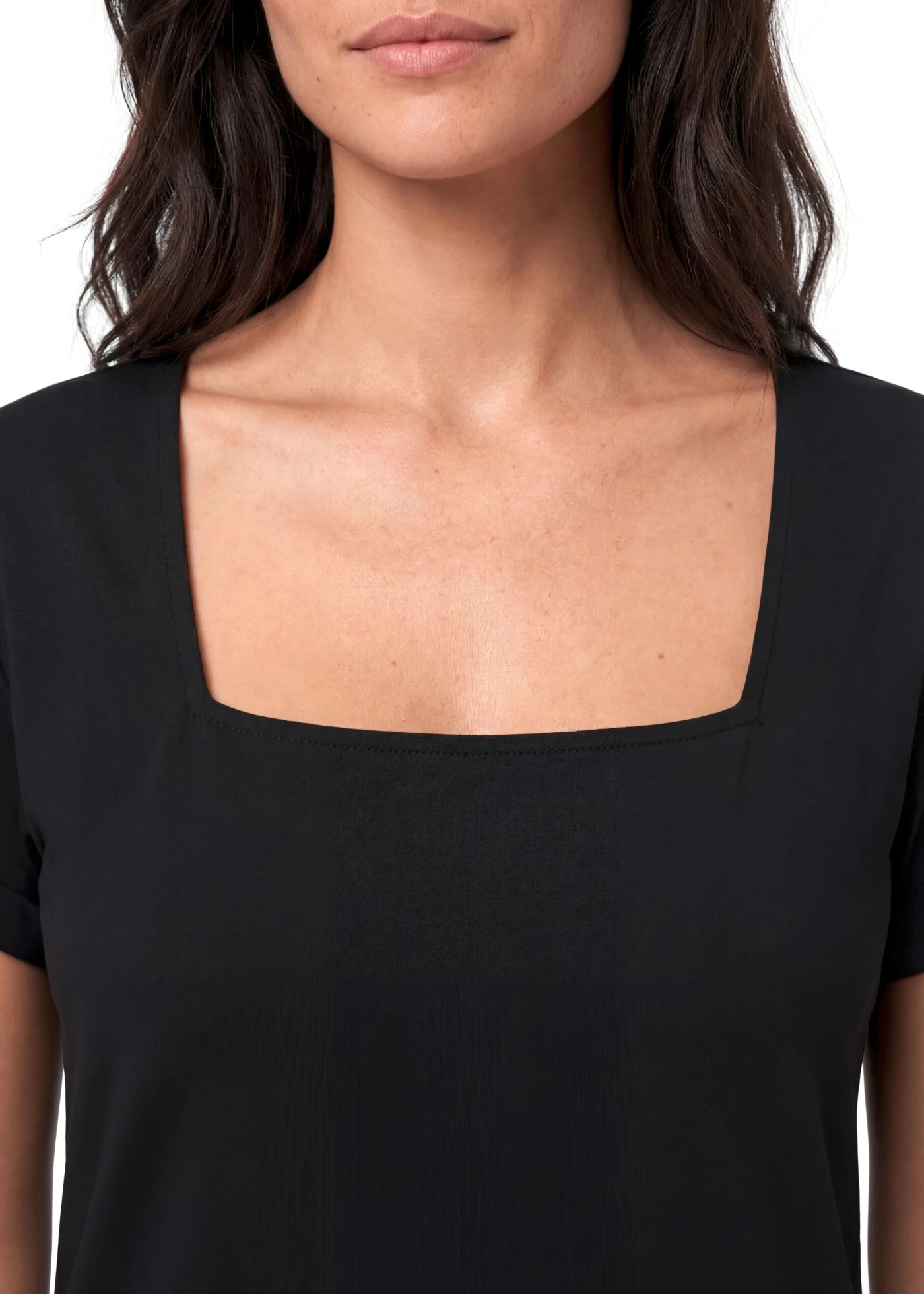 Robe en jersey coton • noir • Boutique bonprix