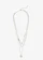 Collier multi-rangs, Couleur: couleur argentée