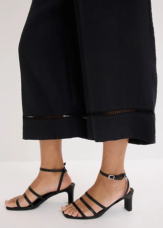 Culotte in een soepele viscosemix • zwart plus size • bonprix online shop