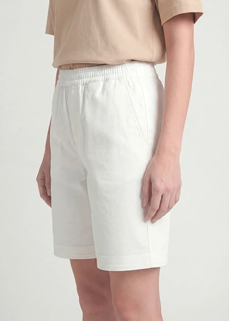 Bermuda van een katoenmix • wit • bonprix online shop
