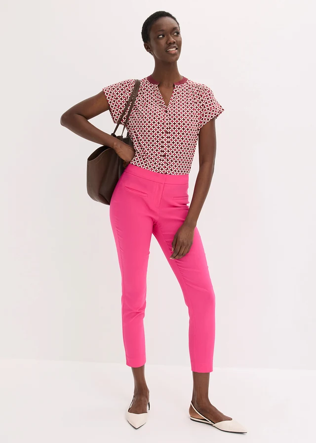 Blouse imprimée • rouge rubis/fuchsia graphique • product-page.page-title-suffix
