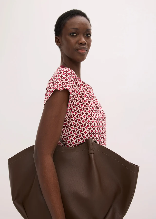 Blouse imprimée • rouge rubis/fuchsia graphique • product-page.page-title-suffix
