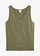 Top en coton flammé, Couleur: olive