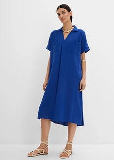 Robe caftan en gaze de coton douce