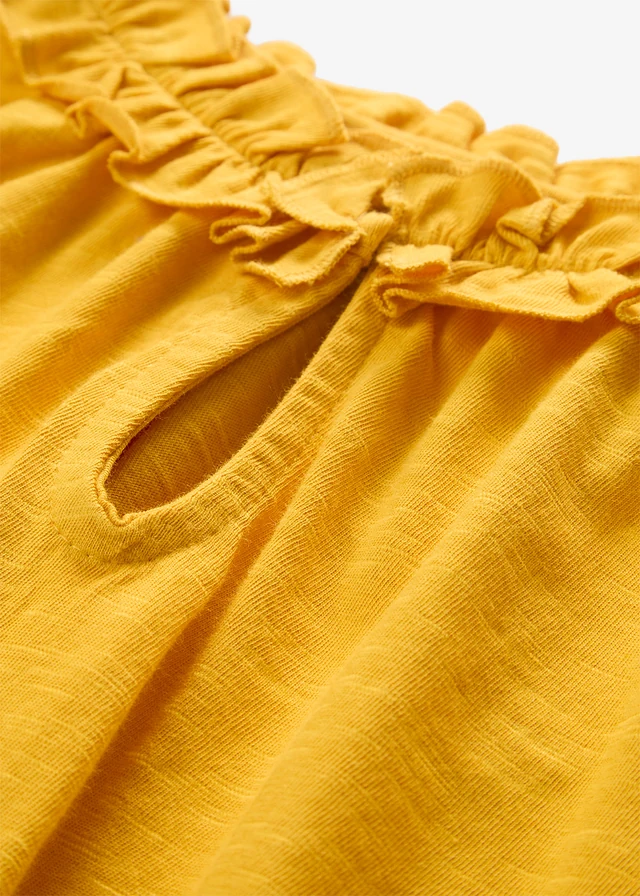 T-shirt en coton • jaune safran • product-page.page-title-suffix