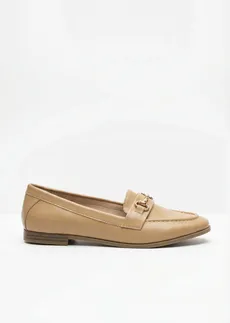 Mocassins avec boucle, Couleur: camel mat