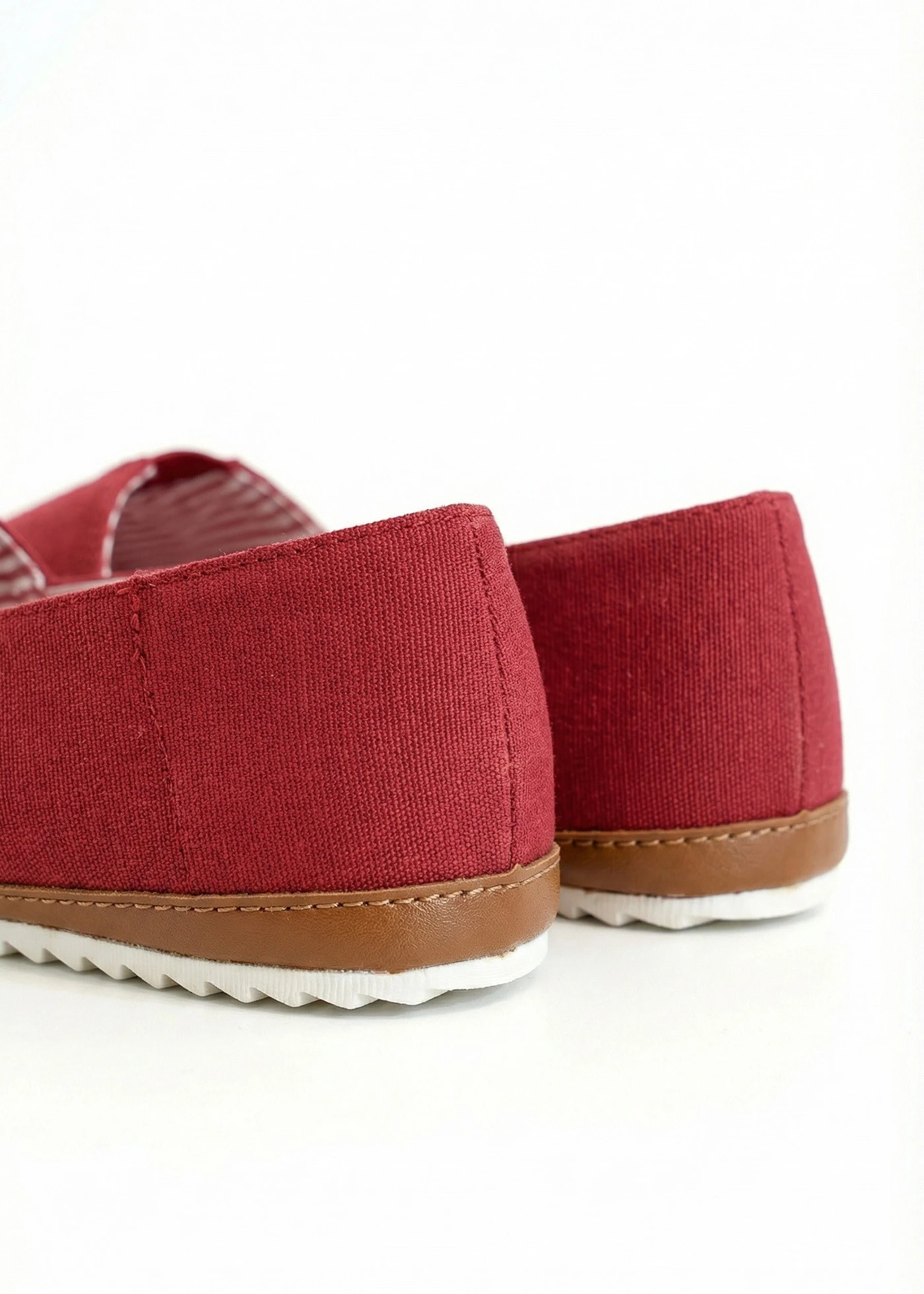 Instappers van katoenen canvas • rood • bonprix online shop
