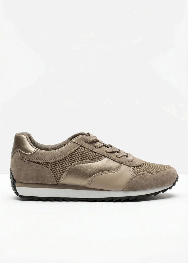Sneakers avec empiècement mesh