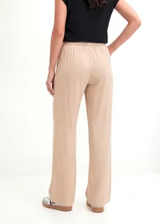 Pantalon palazzo en viscose douce • sable clair • Boutique bonprix