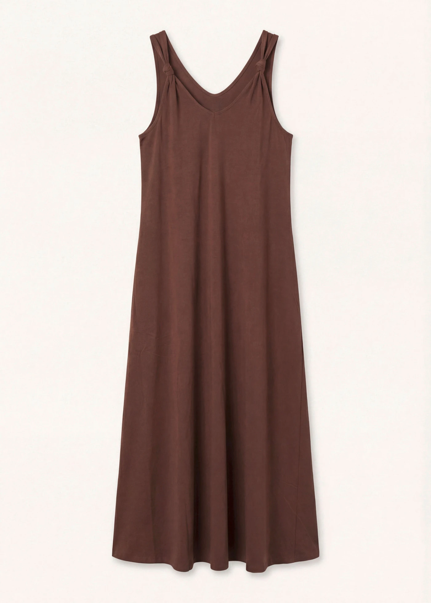Rochie de jerse din bumbac 100% • maro • magazin bonprix