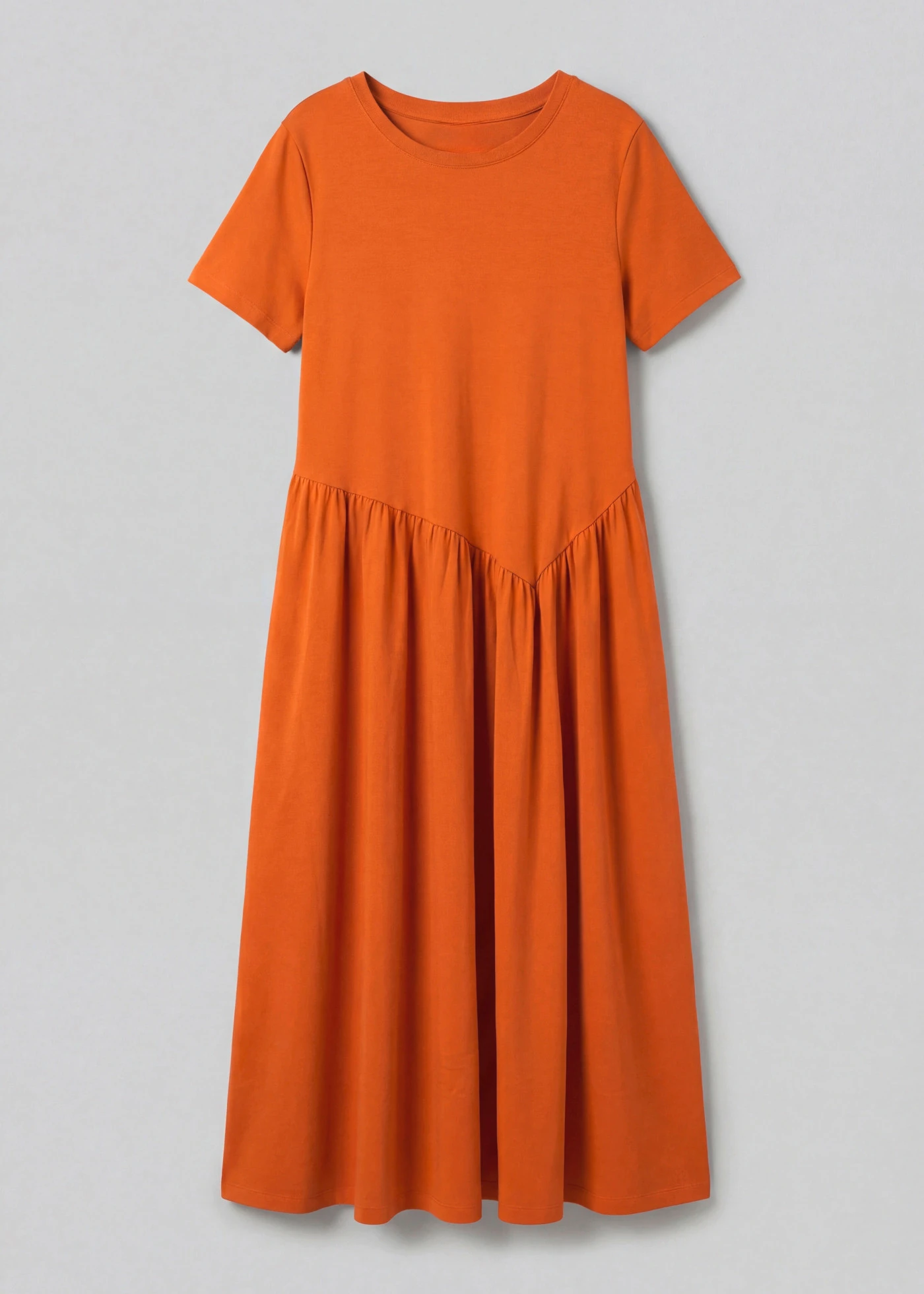 Robe en jersey 100% coton • terre cuite • Boutique bonprix