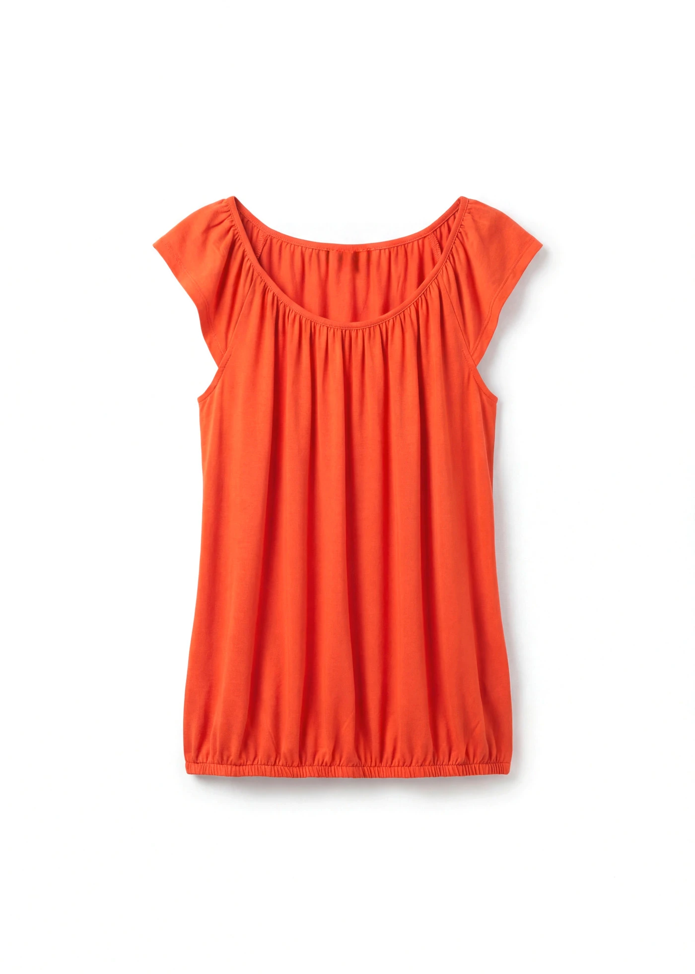 T-shirt doux en viscose extensible • rouge cannelle • Boutique bonprix