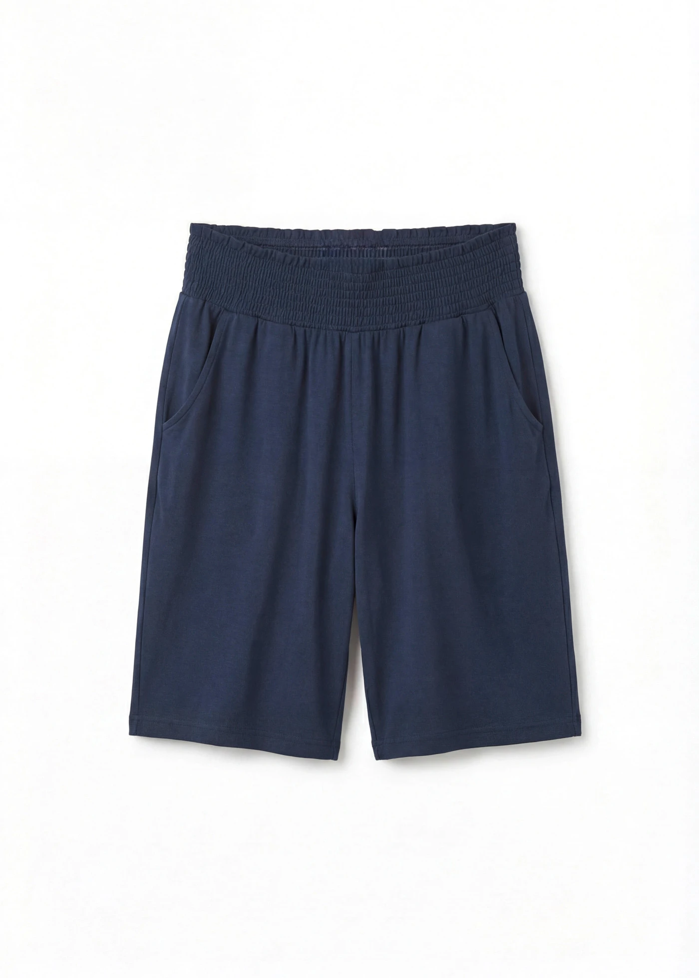 Džersejové bermudy z viskózového mixu • tmavomodrá • obchod bonprix
