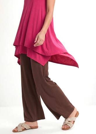 Dubbellaagse longtop in een viscosemix • pinklady • bonprix online shop