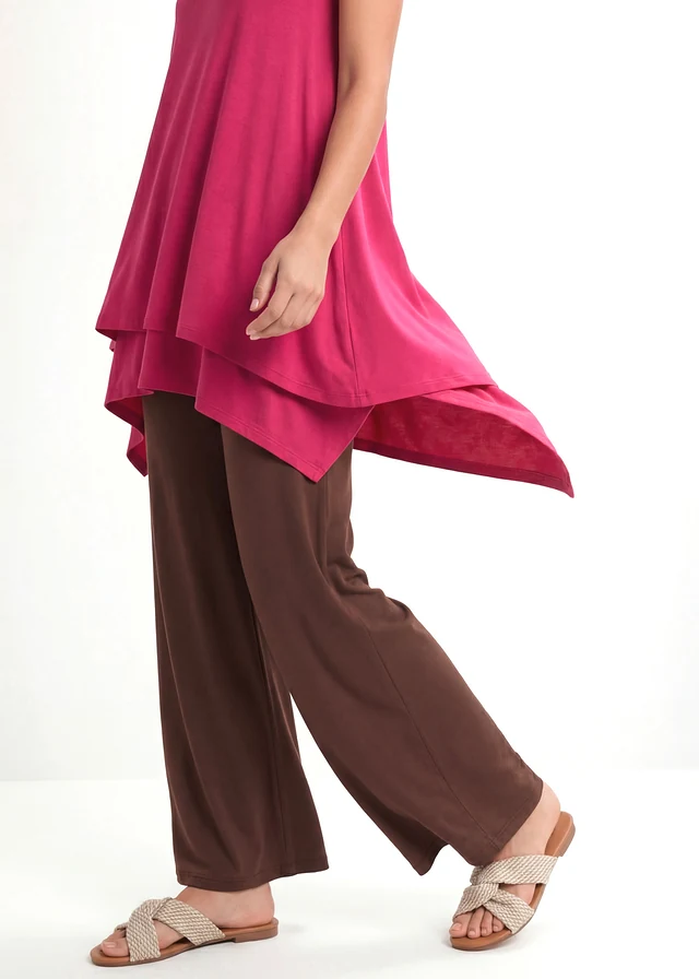 Top long double épaisseur en viscose extensible • fuchsia • product-page.page-title-suffix