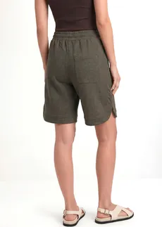 Short large en tissu sweat • olive foncé chiné • Boutique bonprix