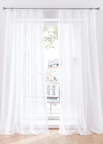 Függöny • fehér • bonprix áruház