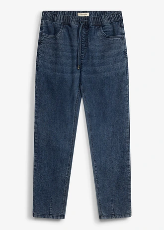 Blugi fără încheiere Relaxed Fit, Straight