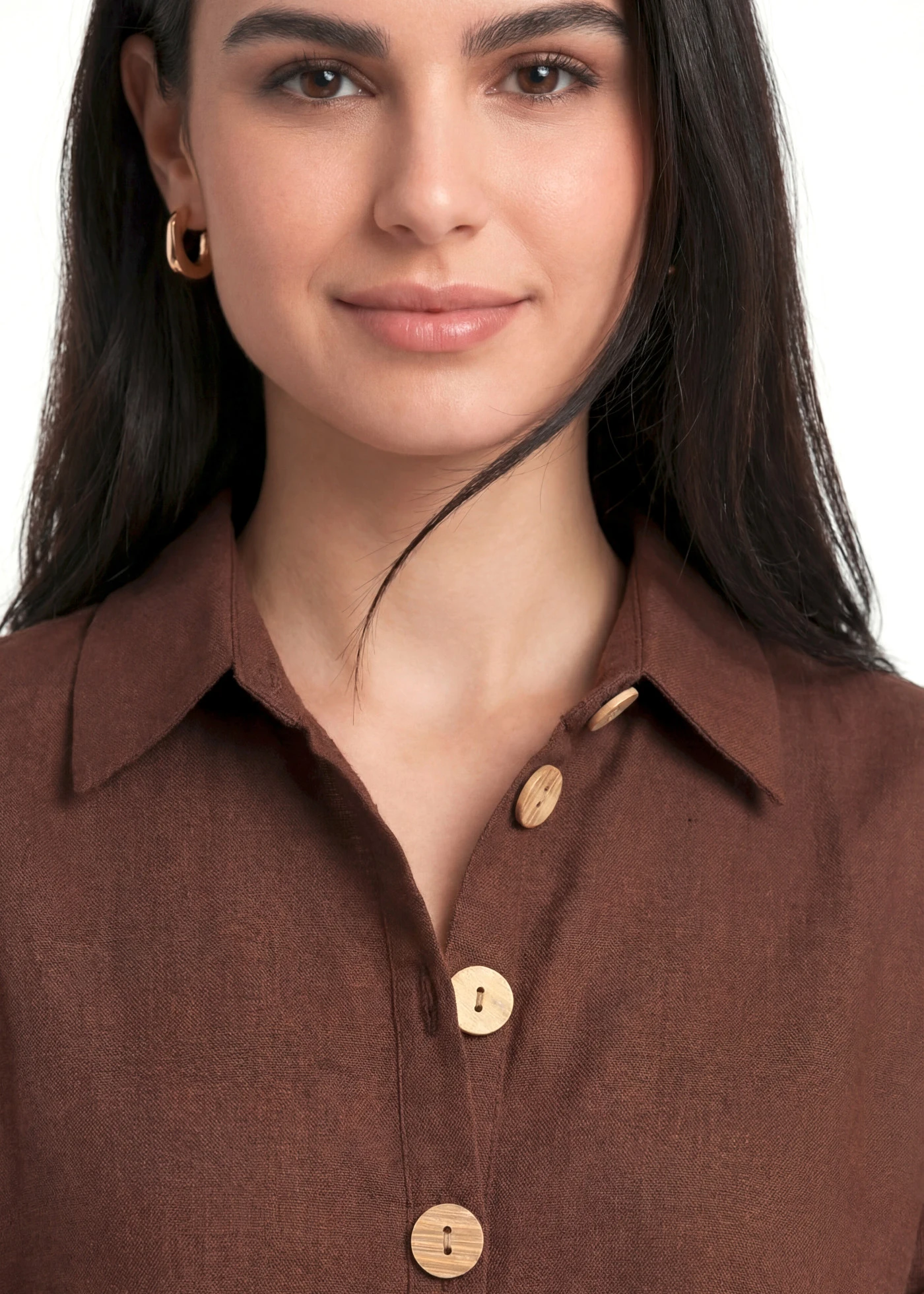 Blouse oversize • marron • Boutique bonprix