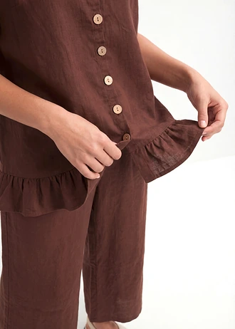 Oversize halenka • hnědá • bonprix obchod