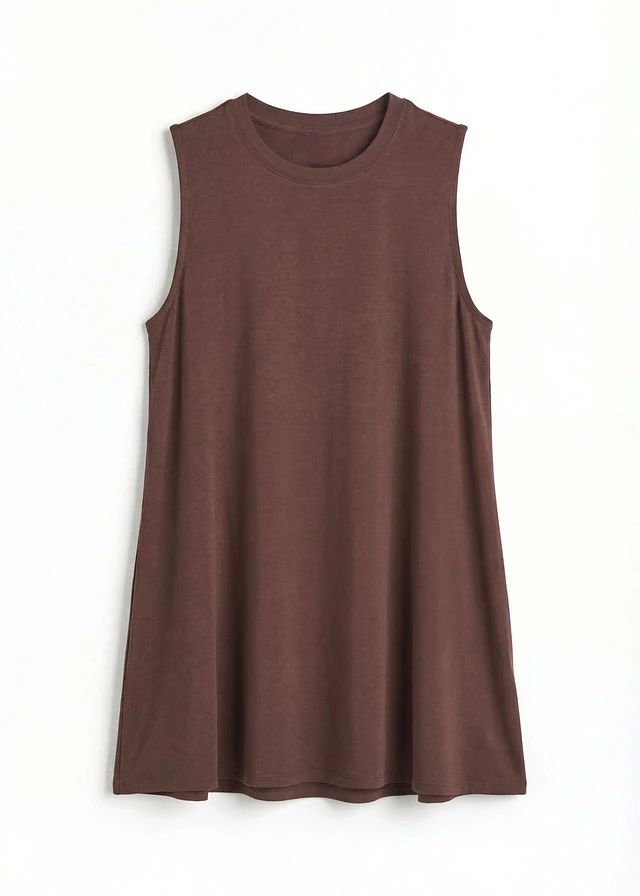 Top en viscose douce • marron foncé • Boutique bonprix