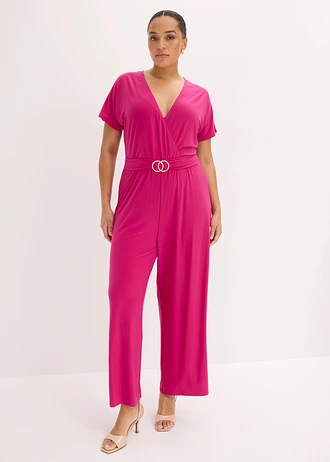 Combinaison en jersey, Couleur: rose/fuchsia