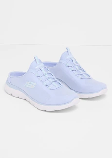 Chaussures Skechers à mémoire de forme, Couleur: bleu clair