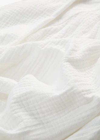 Mušelínová tunika z čisté bavlny, barva: popelavě růžová