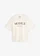 T-shirt oversize, Couleur: écru