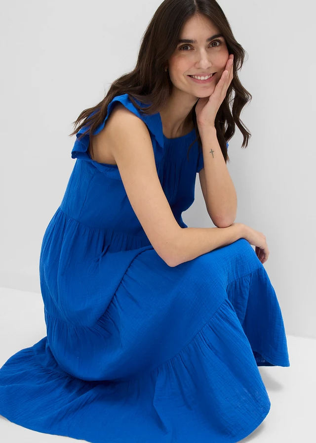 Robe légère en gaze de coton • bleu arctique • product-page.page-title-suffix