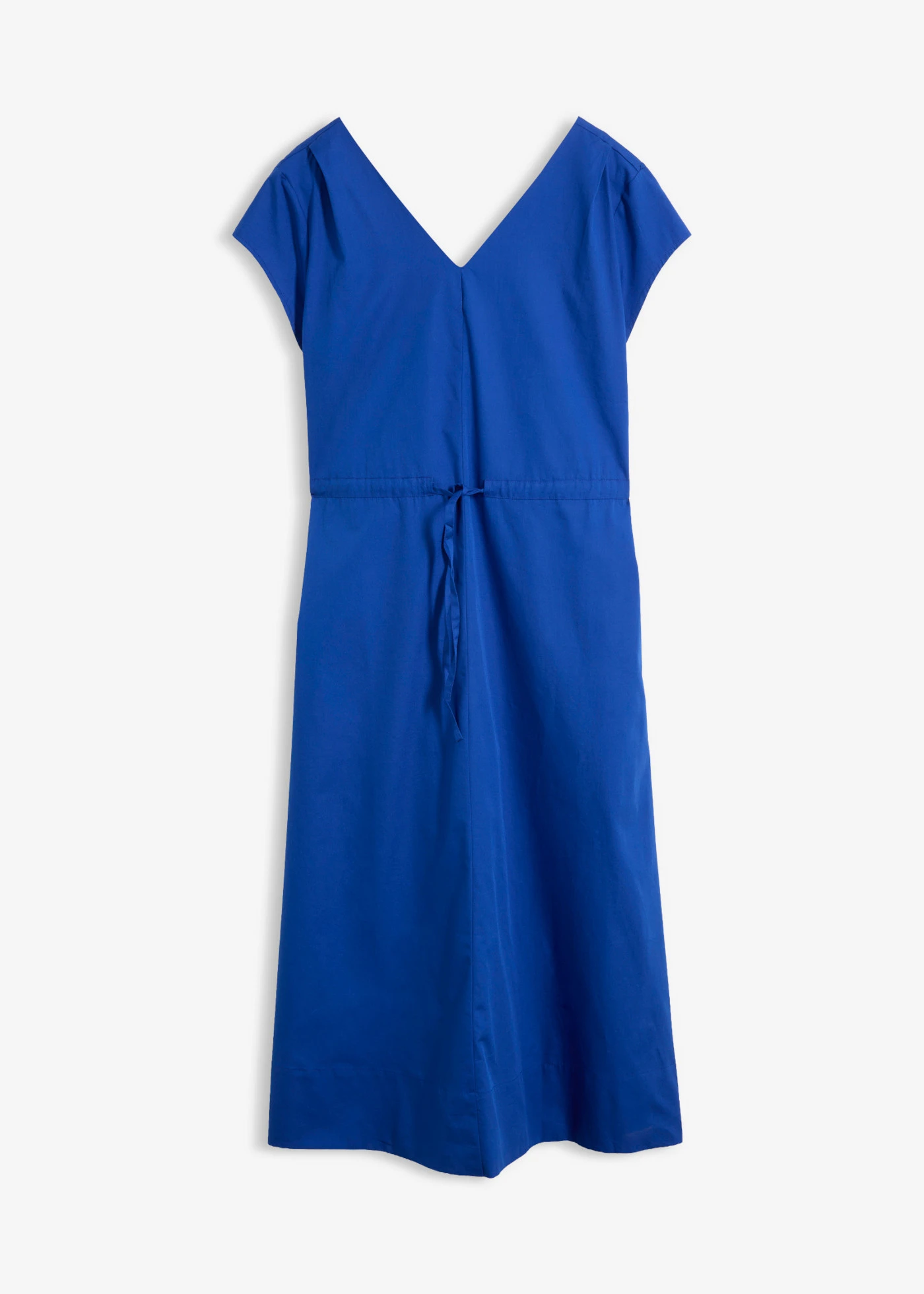 Robe en popeline de coton avec cordon • bleu cobalt • Boutique bonprix