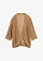 Ajour vest met pailletten, Kleur: mat camel