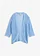 Ajour vest met pailletten, Kleur: lichtblauw