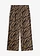 Instapbroek van viscose, Kleur: zebraprint mat camel/zwart