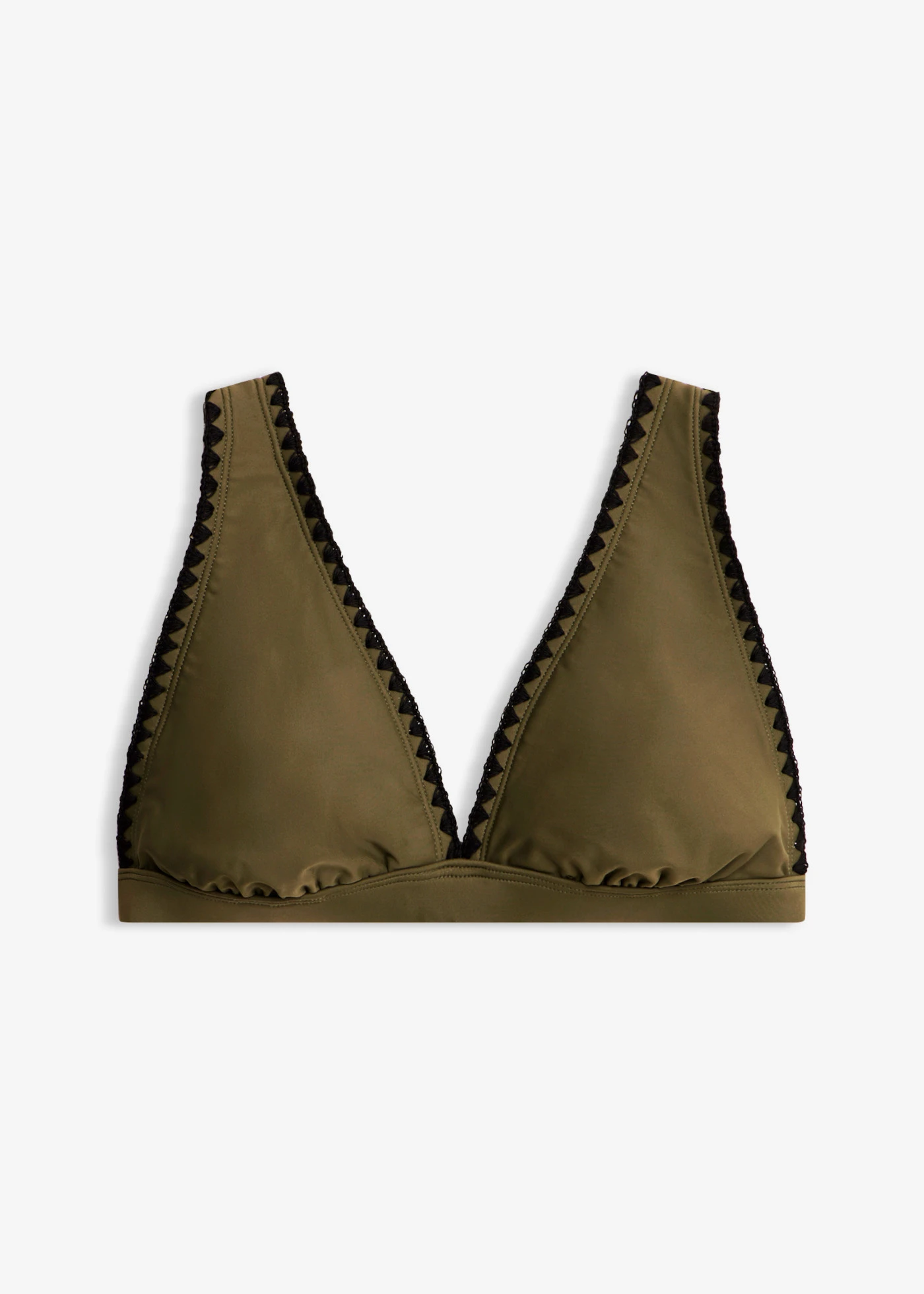 Bikinitop met borduursel • donkerolijfgroen • product-page.page-title-suffix