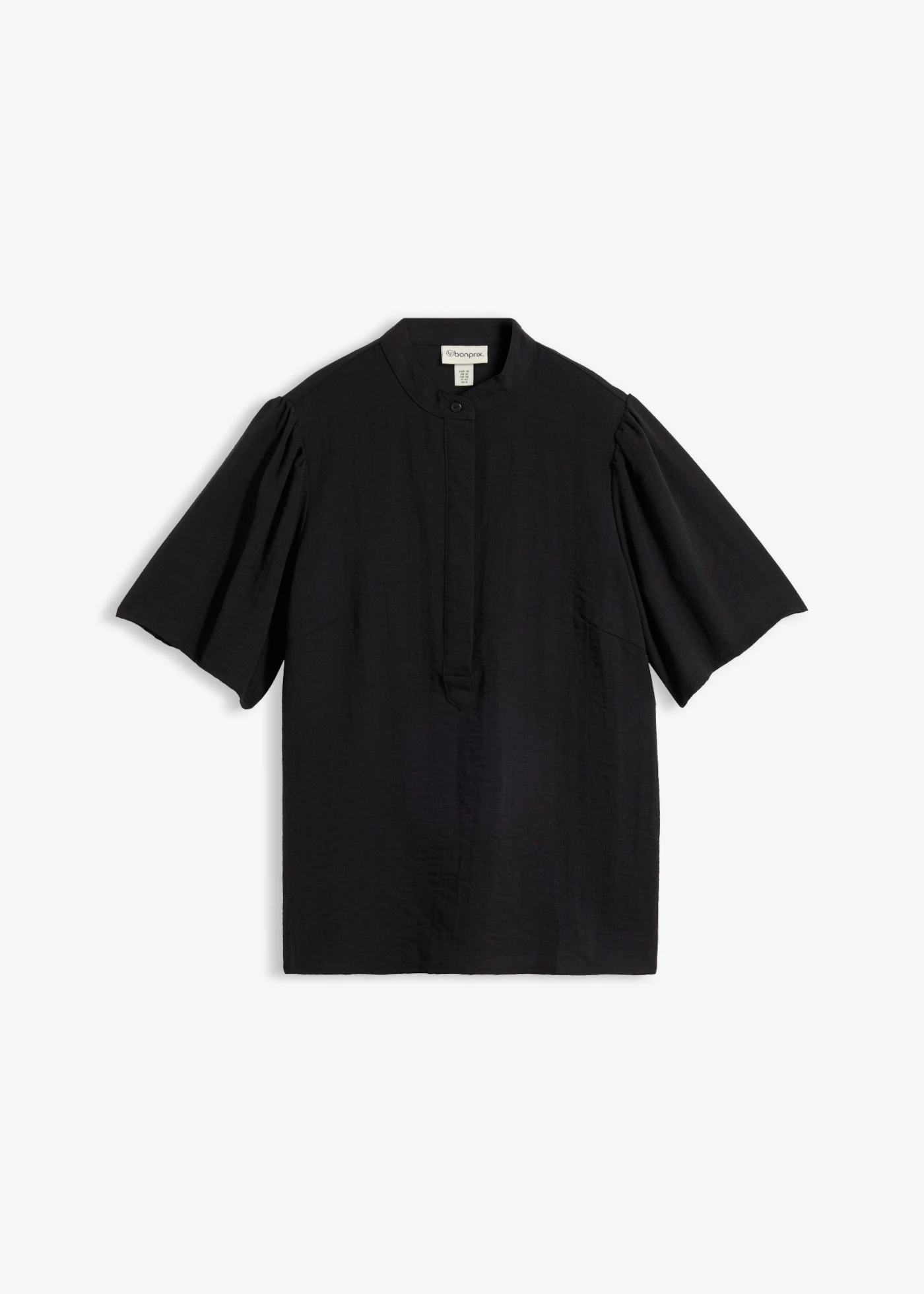 Bluză din amestec de viscoză • negru • magazin bonprix
