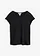 T-shirt 100% coton, Couleur: noir