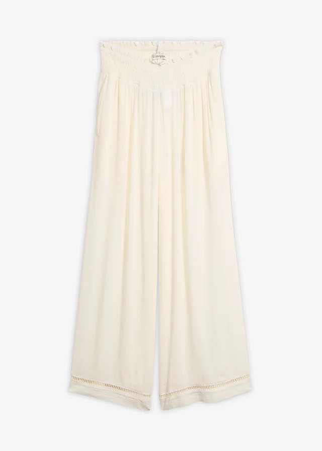 Jupe-culotte texturée • écru • product-page.page-title-suffix