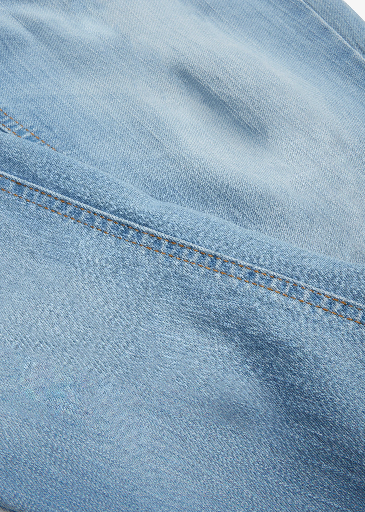 Jean skinny taille mi-haute, extensible • bleu clair used • Boutique bonprix