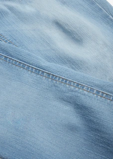 Jean skinny taille mi-haute, extensible • bleu clair used • Boutique bonprix