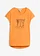 Longshirt van puur biologisch katoen, Kleur: feloranje