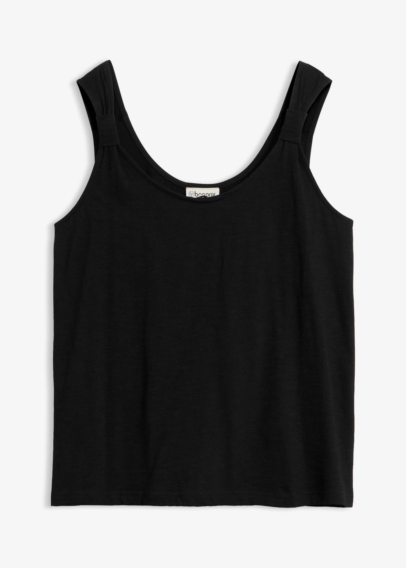 Débardeur 100% coton • noir • Boutique bonprix